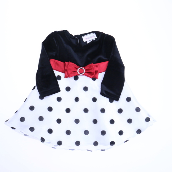 Pageant Puffy Toddler Dresses Vntage Youngland Lttle Grls Holday Dress Whte  Wth Red Flowers Baby Girl Holiday Dress Red